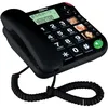 Image de Téléphone filaire MAXCOM KXT480 - Gros boutons - ID dappelant - Noir