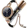 Image de Montre connectée élégante bijoux fw51 cristal avec podomètre maxcom dorée MAXCOMFW51CRISTALBK