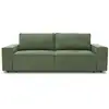 Image de Canapé convertible casapy josh 3 places loft olive avec coffre 170l et couchage 187x130x8 cm A107781