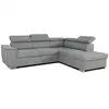 Image de Canapé d'angle convertible daytona casapy gris 260 x 216 cm avec coffre A131907