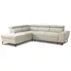 Image de Canape d angle reversible kasimir casapy beige 258x219 cm avec coffre A133865