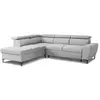 Image de Canape dangle convertible casapy kasimir gris reversible 5 places avec coffre A133883