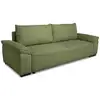 Image de Canape convertible casapy norman coffre 217 l olive 140x190 cm 240x85x85 A133889