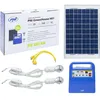 Image de Système solaire photovoltaïque PNH GreenHouse H01 30W avec batterie 12V / 7Ah USB / Radio / MP3 2 ampoules LED