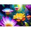 Image de Enjoy Puzzle Puzzle Flowers In The Rain - 1000 Pièces Adultes