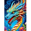 Image de Enjoy Puzzle Puzzle Blue Dragon - 1000 Pièces Dragon Fantastique