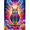 Image de Puzzle - ENJOYPUZZLE - Chouette Néon - 1000 pièces - 68 x 48 cm - 12 ans+