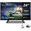 Image de Smart tech 24hn01v3ca hd led tv 24 pouces (60cm) triple tuner dolby audio h.265 hdmi usb, résolution: 1366 (h) × 768 (v); chargeur 12 volts 24HN01V3CA