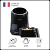Image de Mellerware - Friteuse sans Huile Multifonction Crunchy! 1230W 7 programmes Air Fryer Anti-adhesive Design Compact 1 5L Noir