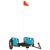 Image de Meilleures Remorque de vélo-Remorque de marchandises-bleu tissu oxford et fer SSDC6101080