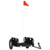 Image de Meilleures Remorque de vélo-Remorque de marchandises-noir tissu oxford et fer SSDC7930707