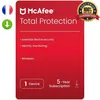 Image de Logiciel antivirus - McAfee - Total Protection 2023 - 5 ans - 1 PC - Téléchargement