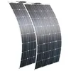Image de Panneau Solaire Portable Design Flexible Silicium Monocristallin Panneau Solaire 200w
