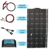 Image de Panneau Solaire Flexible 1000w de Puissance Technologie Monocristalline kit solaire 200w