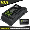 Image de 10A 12V-24V AUTO MeCD PWM Panneau solaire Régulateur Contrôleur de charge Me26493