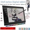 Image de Tablettes Graphiques10*6 IPS HD graphique dessin numérique tablette moniteur stylo affichage