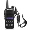 Image de Baofeng UV-82 Talkie-walkie FM radio VHF/UHF à double PTT avec double bande/affichage/veille longue portée (Casque ajouté) Label
