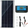 Image de Panneau solaire 300W 12V kit charge batterie régulateur 20A extérieur camping jardin éclairage Label