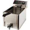 Image de Friteuse à cuve amovible avec robinet - 3000 kw