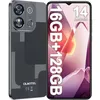 Image de OUKITEL C57 Pro 4G Smartphone 16Go (4+12) RAM /128Go ROM - 6.52 13MP Android 14 Téléphone Portable 4300mAh GPS Double SIM - Noir