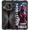 Image de CUBOT KingKong 9 Smartphone 24Go + 512Go Batterie 10600mAh Android 14 Écran 6.58 FHD+ Caméra 100MP Double SIM NFC/OTG/GPS - Noir