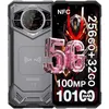 Image de Doogee S200 Smartphone Robuste 32Go + 256Go 10100 mAh 33W Charge Rapide 100MP Caméra 672 + 1.32 IP68 Téléphone 5G NFC GPS - Gris