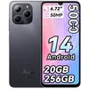 Image de FOSSiBOT S2 Téléphone Portable 6.72 20Go (8+12) RAM /256Go ROM 50MP+ 16MP 5000mAh Android 14 NFC GPS Double SIM 4G Noir
