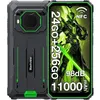 Image de Blackview BV6200 Plus Smartphone Robuste 32Go + 128Go 11000mAh 6.56 16MP Téléphone portable Incassable Double SIM 4G NFC GPS - Vert