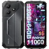 Image de OSCAL Marine 2 Smartphone Robuste 6.56 - 64Go/Jusqu’à 2To - 11000mAh - 16MP - IP68 Téléphone 4G Double SIM - NFC - GPS - Noir