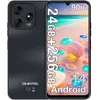 Image de OUKITEL C51 Smartphone 24(8+16)Go+ 256Go 5150mAh 13MP Écran 6.8HD+ 90Hz Téléphone Portable Pas Cher OTG/GPS/Deux SIM Noir