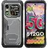 Image de Blackview XPLORE 1 5G Smartphone Robuste 48Go + 512Go 20000mAh/55W 64MP AI Caméra 678 120Hz Écran IP68 Téléphone NFC GPS - Noir