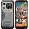Image de Blackview XPLORE 1 5G Smartphone Robuste 48Go + 512Go 20000mAh/55W 64MP AI Caméra 678 120Hz Écran IP68 Téléphone NFC GPS - Orange