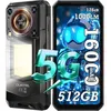Image de OUKITEL WP56 Smartphone 5G Robuste 36Go + 512 Go 16000mAh 6.8 Haut-parleur 128dB 108MP 1000LM Lampe Camping NFC GPS - Noir