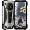 Image de Doogee VMax 2 5G Smartphone Incassable 48Go + 512Go 22000mAh/120W 6.78FHD 200MP AI Caméra Android 16 Double SIM NFC GPS - Titane