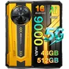 Image de Doogee S300 Smartphone Incassable 48Go + 512Go 9000mAh 6.78 120Hz 108MP Telephone portable Android 16 Double SIM 5G NFC GPS - Jaune