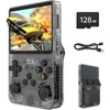 Image de Console Retrogaming Portable R36S 128Go   Écran IPS 3.5 Pouces Batterie 3000mAh 20 Émulateurs Intégrés Compatible PSP/NDS/N64