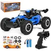 Image de 1:16 Voiture Ttélécommandée Tout TerrainRc Voiture Télécommandée Enfan2Wd 20Km/H Voitures Radiocommandées Avec Lumière Led(Bleu)