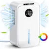 Image de Déshumidificateur dair 2500ML Electrique Portable avec Tuyau Auto DrainDégivrage AutomatiqueIdéal pour Maison/Bain/Chambre