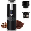 Image de Cafetière portable 3 en 1 sans fil électrique auto-chauffante capsules dosettes expresso pour voiture maison bureau