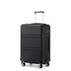Image de Kono Valise de Voyage 51.5x21x38cm Trolley Rigide en ABS + PC avec Bagages à Main à 4 roulettes et Serrure TSA Valise Cabine Noir