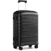 Image de Kono Valise Trolley 65cm Valise de Transport Rigide en Polypropylène Ultra Léger à 4 roulettes avec Serrure TSA Intégré 66L Noir