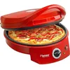 Image de Four À Pizza Électrique Four À Pizza JusquÀ 230°C Chauffage Haut/Bas Pour Pizza Faite Maison Ou Surgelée Tarte Flambée Quiche