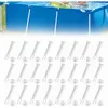 Image de Pack de 24 chevilles et joints de piscine en plastique broches de joint de 6 cm pour piscines ossature mtallique Intex VHV