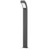 Image de Borne lumineuse ampoules LED - Lucande - lampe de jardin - Aluminium - graphite blanc transparent