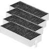 Image de Lot de 4 filtres à charbon actif - compatibles avec Siemens HZ9VRCR0 17004796 / Bosch HEZ9VRCR0 17004805 / Neff Z821VR0 17004806 /