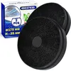 Image de Filtre Charbon - HOME FIT TRAINING - Ø 175 mm - H 35 mm - Compatible Candy Haier Bomann