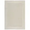 Image de NOVATREND - Tapis de salon design tressé en laine PILAT - Beige - 200x290 cm