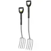 Image de Fourche À Bêcher Télescopique De Jardin