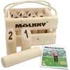Image de Jeu de quilles Mölkky - TACTIC - Version Luxe - Bois massif - Mixte - A partir de 7 ans