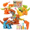 Image de Toyzey Démontage Dinosaure Enfant Jouet 4 PCS- DIY Puzzle Jouet Cadeau